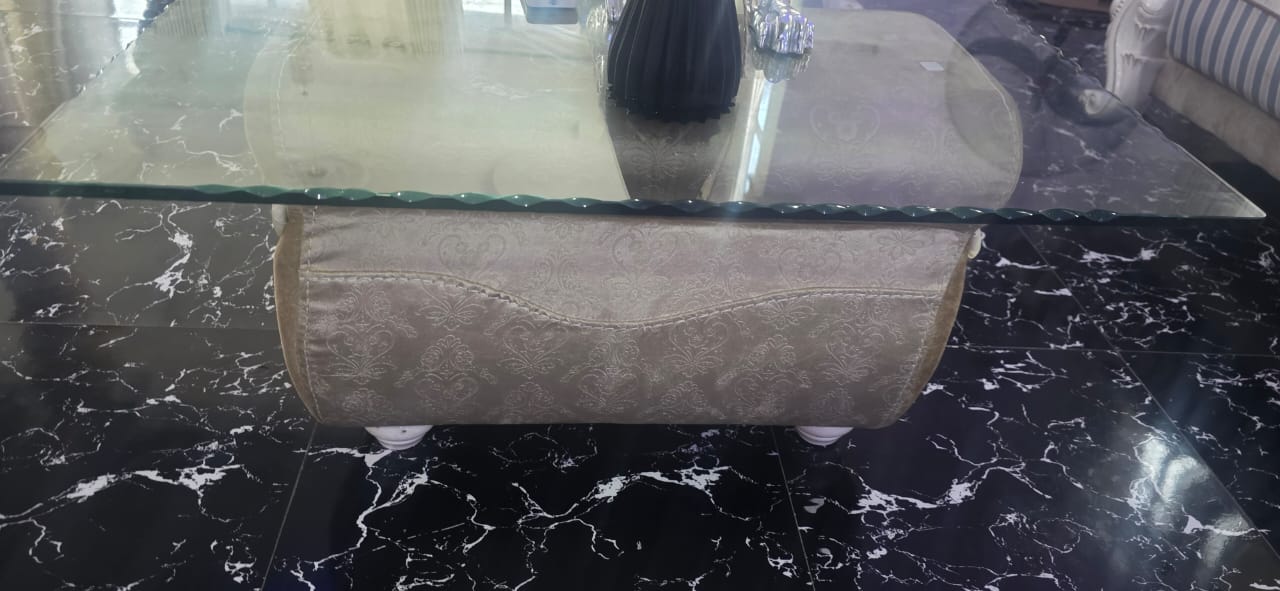 EXOTIC GLASS TOP CENTRE TABLE